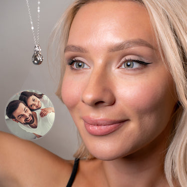 Phoenix Photo Necklace Photo Personalised Necklace - Photo Necklace - Photo Projection Necklace Necklace Brother & Sisters